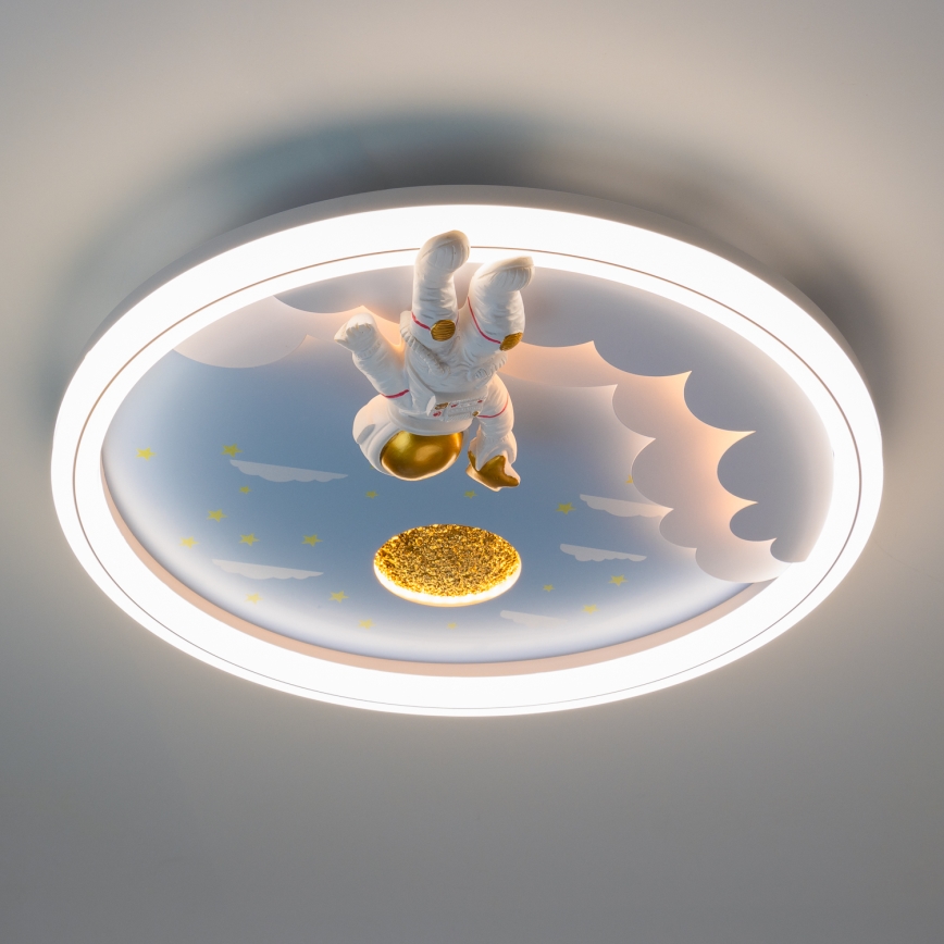 Brilagi - Диммируемый светодиодный детский потолочный светильник LED/42W/230V 3000/5700K астронавт