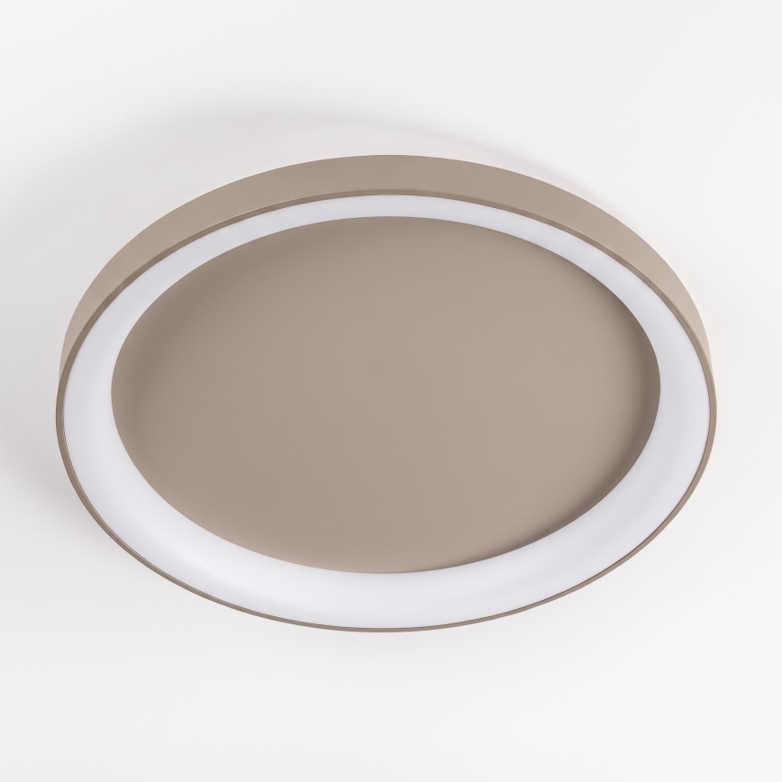 BRILAGI - Диммируемый потолочный светильник FALCON II LED/108W/230V 3000-6500K Ø 80 см, бежевый + пульт дистанционного управления
