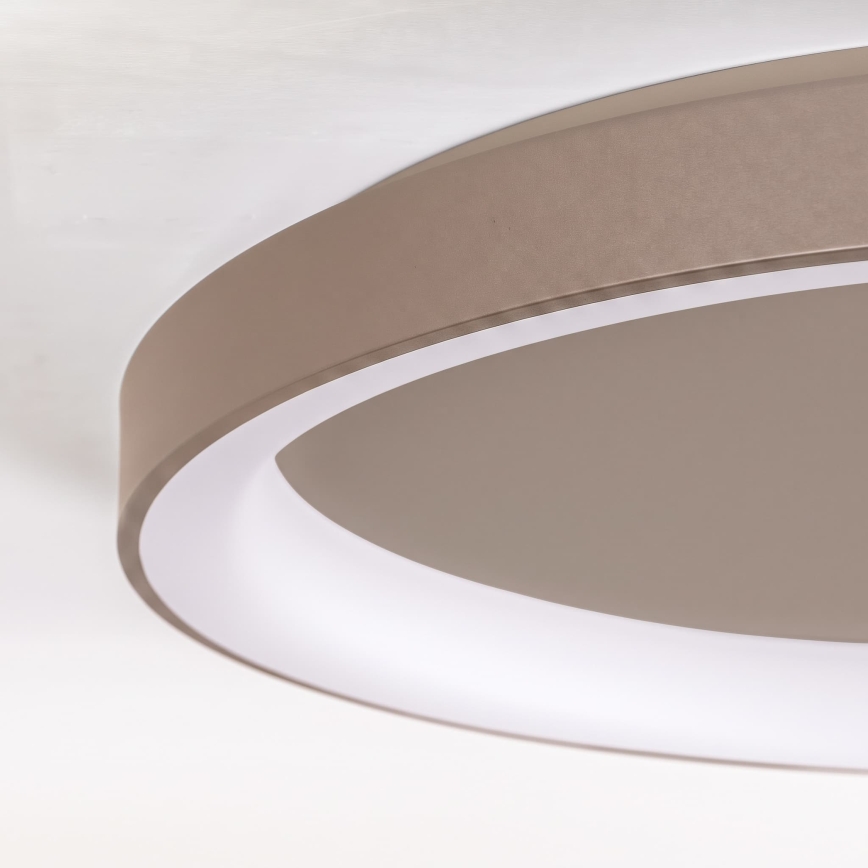 BRILAGI - Диммируемый потолочный светильник FALCON II LED/108W/230V 3000-6500K Ø 80 см, бежевый + пульт дистанционного управления