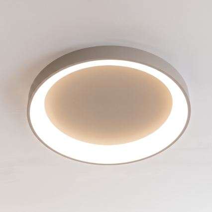 BRILAGI - Диммируемый светодиодный потолочный светильник FALCON II LED/99W/230V 3000-6500K Ø 60 см бежевый + пульт дистанционного управления