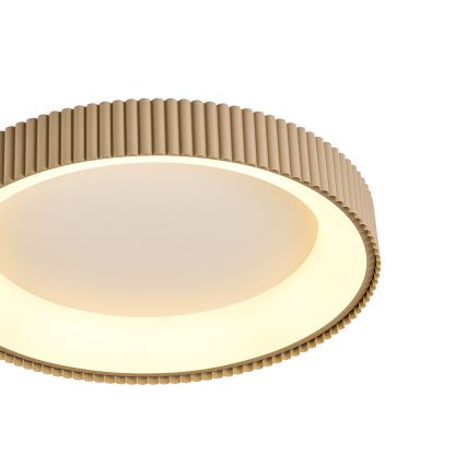 Brilagi - LED диммируемый потолочный светильник FALCON MODERN LED/30W/230V 3000-6500K диаметр 40 см бежевый + пульт дистанционного управления