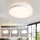 Brilagi - LED диммируемый потолочный светильник GLASS POOL DOUBLE LED/48W/230V 3000-6000K 40 cm белый + дистанционное управление