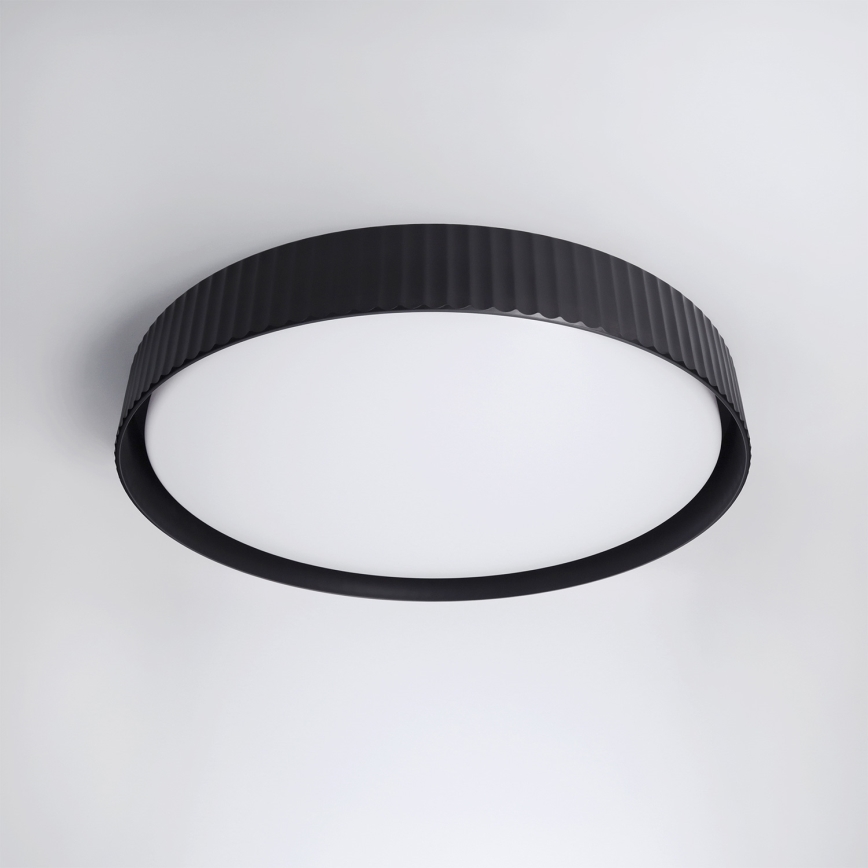 Brilagi - LED диммируемый потолочный светильник LUCIA LED/60W/230V 3000-6500K Ø 59 см, черный + пульт дистанционного управления