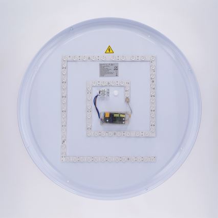 Brilagi - LED диммируемый потолочный светильник LUCIA LED/60W/230V 3000-6500K Ø 59 см, черный + пульт дистанционного управления