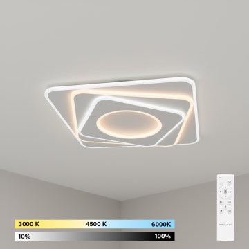 BRILAGI - LED диммируемый потолочный светильник MODERN LED/100W/230V 3000-6000K 48x48 cm + пульт дистанционного управления