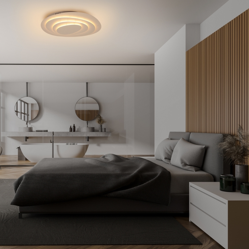 Brilagi - диммируемый светодиодный потолочный светильник MODERN LED/67Вт/230В 3000-6000К 46x55 см + пульт дистанционного управления