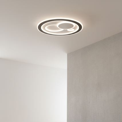 Brilagi - диммируемый светодиодный потолочный светильник MODERN LED/89W/230V 3000-6000K, диаметр 47 см + пульт дистанционного управления