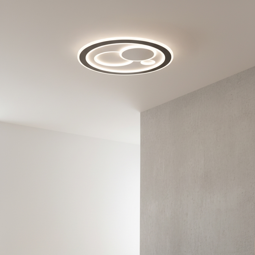 Brilagi - диммируемый светодиодный потолочный светильник MODERN LED/89W/230V 3000-6000K, диаметр 47 см + пульт дистанционного управления