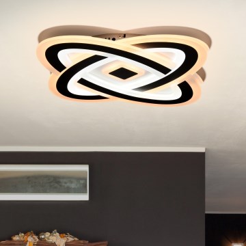 Brilagi - LED диммируемый потолочный светильник MODERN LED/90W/230V 3000-6000K 48x48 см+ пульт дистанционного управления