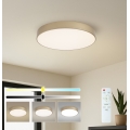 BRILAGI - LED-диммируемый потолочный светильник POOL LED/60W/230V 3000-6000K, Ø 50 см, золотой + пульт дистанционного управления