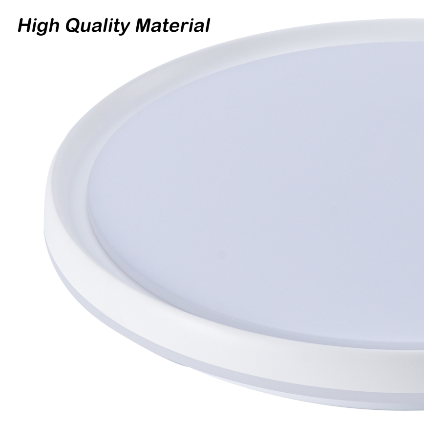 Brilagi - Диммируемый светодиодный потолочный светильник RIVO LED/72W/230V 3000-6000K, белый, диаметр 50 см + пульт дистанционного управления
