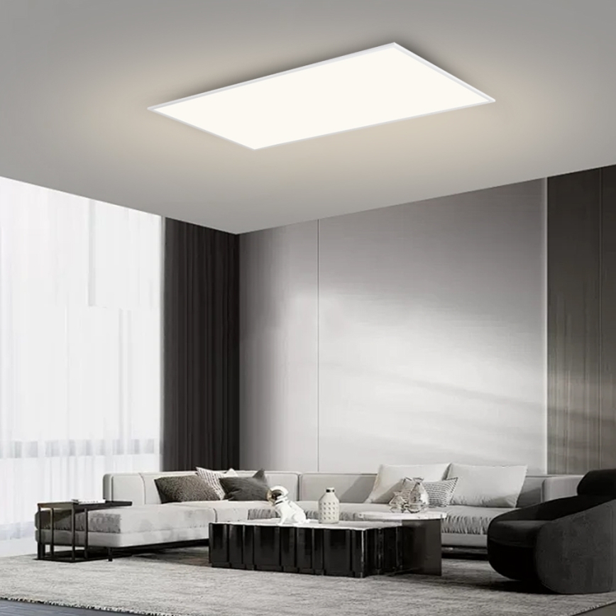 Brilagi - LED диммируемый потолочный светильник SLIMFRAME LED/80W/230V 120x60 cm 3000-6000K белый + пульт дистанционного управления
