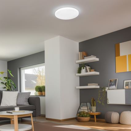 Brilagi - диммируемый потолочный светильник SMART STARS LED/36W/230V диаметр 48 см 3000-6000K Wi-Fi Tuya Beacon + пульт дистанционного управления