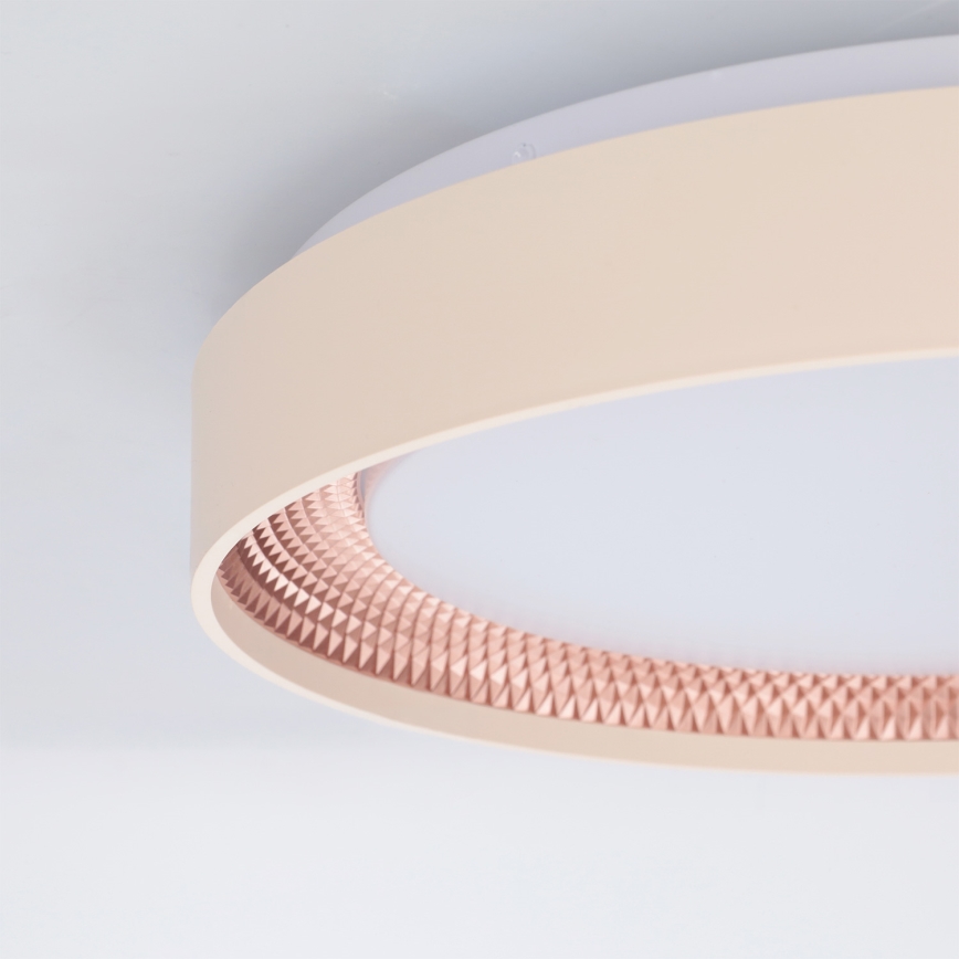 Brilagi - LED диммируемый потолочный светильник WALDO LED/48W/230V 3000-6500K диам. 40 см бежевый/золотой + пульт дистанционного управления