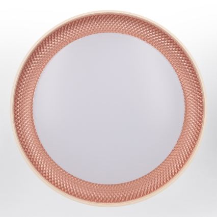 Brilagi - LED диммируемый потолочный светильник WALDO LED/48W/230V 3000-6500K диам. 40 см бежевый/золотой + пульт дистанционного управления