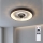 Brilagi - LED диммируемый потолочный вентилятор LED/34W/230V диам. 46 см коричневый + пульт дистанционного управления