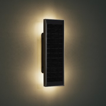 Brilagi - LED-диммируемый солнечный настенный светильник SUN LED/2,5W/230V 30 cm 2000 mAh IP44