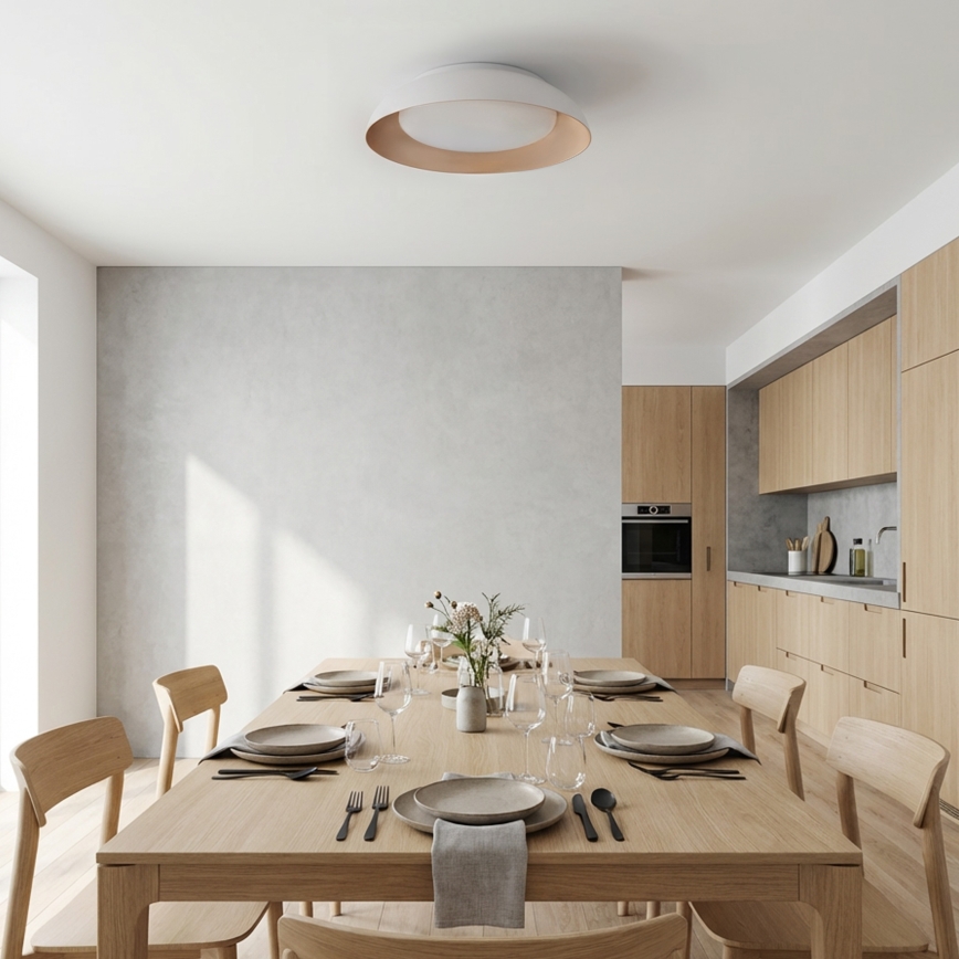 Brilagi - LED диммируемый потолочный светильник ALVA LED/48W/230V 3000-6500K диаметр 51 см белый + пульт дистанционного управления