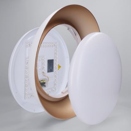 Brilagi - LED диммируемый потолочный светильник ALVA LED/48W/230V 3000-6500K диаметр 51 см белый + пульт дистанционного управления
