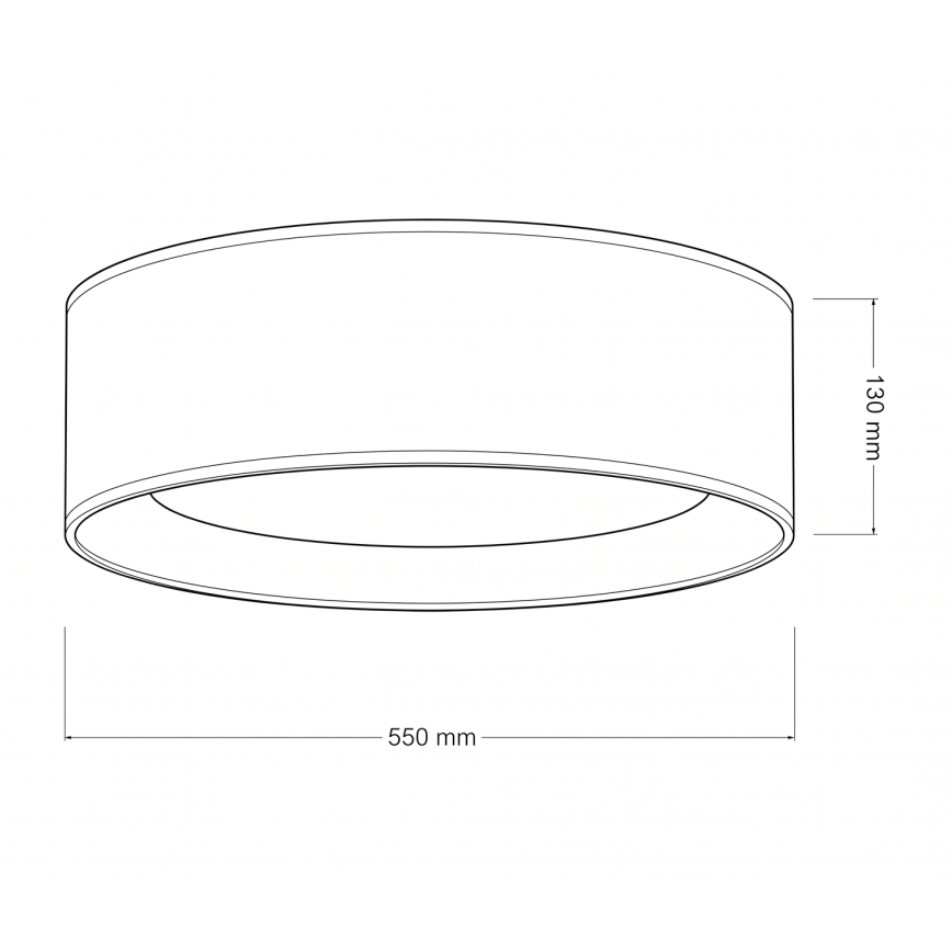 Brilagi - Диммируемый потолочный светильник VELVET SMARTIX STARS LED/36W/230V 3000–6000K, диаметр 55 см, синий/золотой, Wi-Fi Tuya Beacon + пульт дистанционного управления