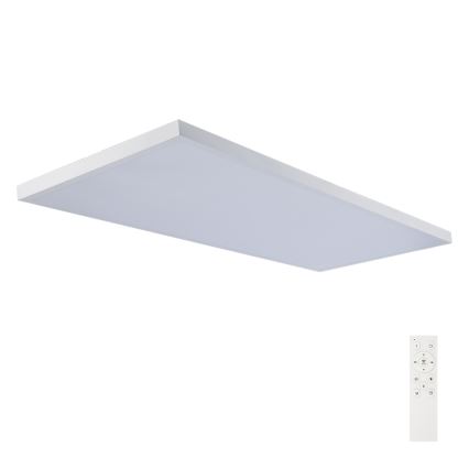 Brilagi - LED диммируемый потолочный светильник для ванной FRAME SMART LED/96W/230V 120x60 cm 3000-6000K IP44 белый + пульт дистанционного управления