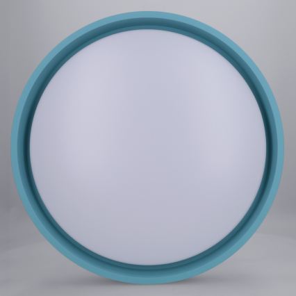 Brilagi - LED диммируемый потолочный светильник MATTEO LED/48W/230V 3000-6500K диаметр 41 см бирюзовый + пульт дистанционного управления