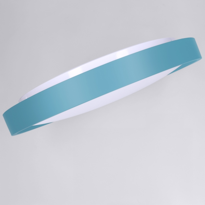 Brilagi - LED диммируемый потолочный светильник MATTEO LED/48W/230V 3000-6500K диаметр 41 см бирюзовый + пульт дистанционного управления