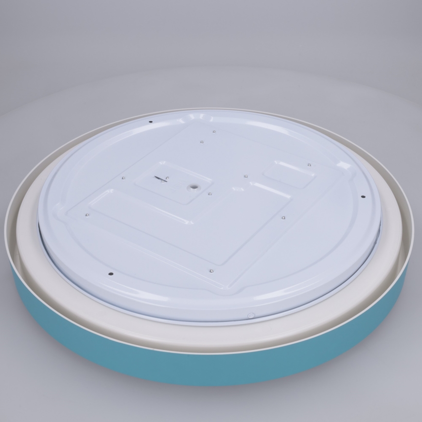 Brilagi - LED диммируемый потолочный светильник MATTEO LED/48W/230V 3000-6500K диаметр 41 см бирюзовый + пульт дистанционного управления