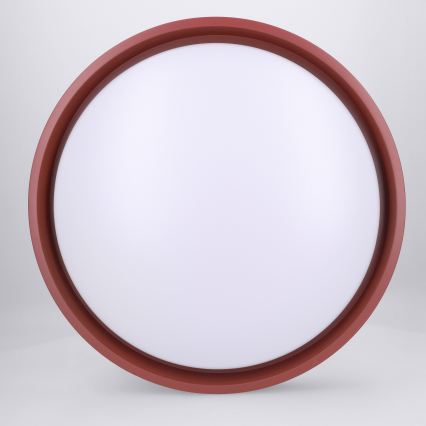 Brilagi - Диммируемый потолочный светильник LED MATTEO LED/48W/230V 3000-6500K, диаметр 41 см, красный + пульт дистанционного управления