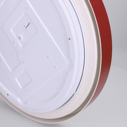 Brilagi - Диммируемый потолочный светильник LED MATTEO LED/48W/230V 3000-6500K, диаметр 41 см, красный + пульт дистанционного управления