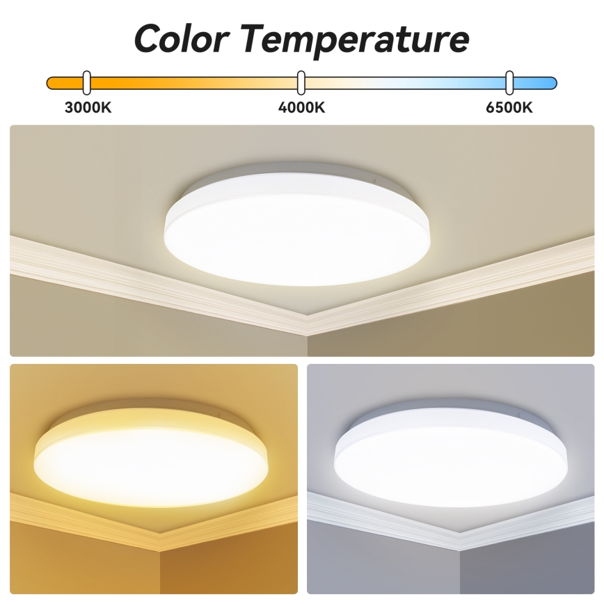 Brilagi - диммируемый потолочный светильник MILKY WAY LED/24W/230V 3000-6500K диаметр 38 см + пульт дистанционного управления