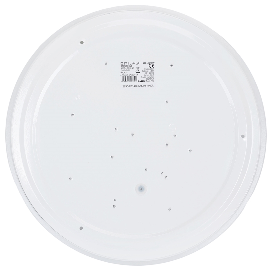 Brilagi - диммируемый потолочный светильник MILKY WAY LED/24W/230V 3000-6500K диаметр 38 см + пульт дистанционного управления