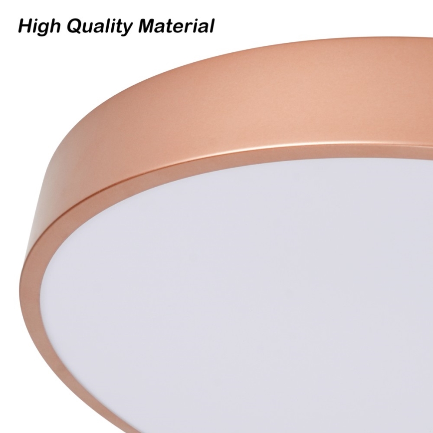 BRILAGI - LED потолочный светильник с регулировкой яркости POOL SMART LED/100W/230V 3000-6000K, диаметр 80 см, Wi-Fi Tuya, цвет бронза + пульт дистанционного управления