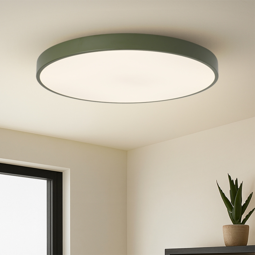 Brilagi - Диммируемый LED-светильник POOL SMART LED/128 Вт/230 В/диам. 100 см Wi‑Fi Tuya + дистанционное управление, зелёный