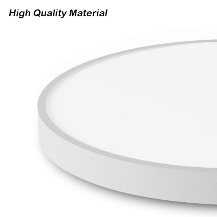 Brilagi - Светодиодный регулируемый потолочный светильник POOL SMART LED/48W/230V 3000-6000K 40 см + пульт дистанционного управления белый