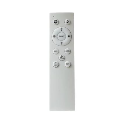 Brilagi - диммируемый LED потолочный светильник POOL SMART LED/60W/230V 50 cm 3000-6000K Wi-Fi Tuya + пульт дистанционного управления, белый