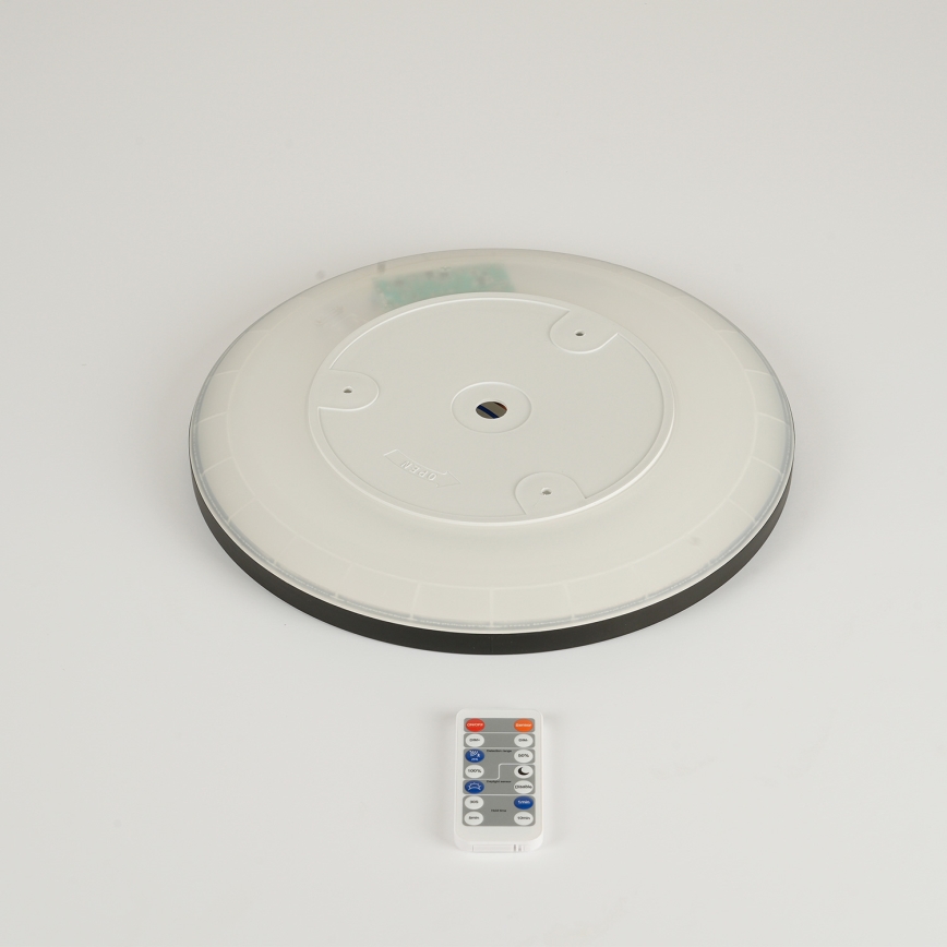 Brilagi - Светильник с LED-диодами, регулируемой яркостью, с датчиком движения и сумерек ULTRA SLIM LED/18W/230V диаметр 30 см + пульт дистанционного управления