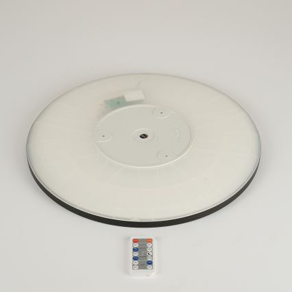 Brilagi - Светильник с LED-лампой с регулируемой яркостью, датчиком движения и сумеречным датчиком ULTRA SLIM LED/24W/230V диаметр 42 см + пульт дистанционного управления