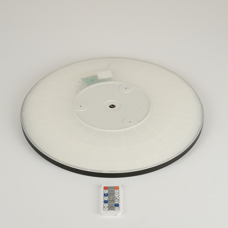 Brilagi - Светильник с LED-лампой с регулируемой яркостью, датчиком движения и сумеречным датчиком ULTRA SLIM LED/24W/230V диаметр 42 см + пульт дистанционного управления