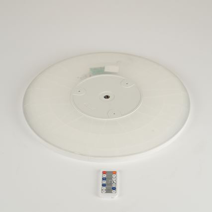 Brilagi - Светильник с LED-лампой, регулируемой яркостью, с датчиком движения и сумерек ULTRA SLIM LED/24W/230V диаметр 42 см + пульт дистанционного управления