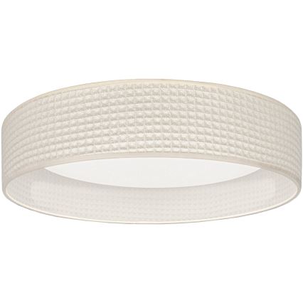 Brilagi - Диммируемый светодиодный потолочный светильник VELVET SMARTIX STARS LED/24 Вт/230 В 3000-6000K Ø 45 см кремовый Wi-Fi Tuya Beacon + пульт дистанционного управления
