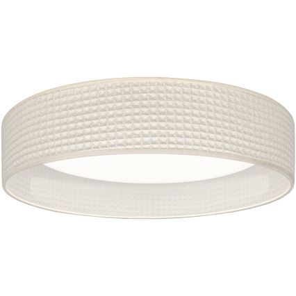 Brilagi - диммируемый потолочный светильник VELVET SMARTIX LED/24W/230V 3000-6000K Ø 45 см кремовый Wi-Fi Tuya Beacon + пульт дистанционного управления