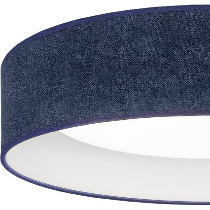 Brilagi - LED диммируемый потолочный светильник VELVET SMARTIX LED/24W/230V 3000–6000 К, диаметр 45 см, синий, Wi‑Fi Tuya Beacon + пульт дистанционного управления