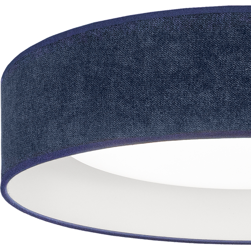 Brilagi - LED диммируемый потолочный светильник VELVET SMARTIX LED/24W/230V 3000–6000 К, диаметр 45 см, синий, Wi‑Fi Tuya Beacon + пульт дистанционного управления