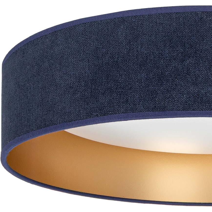 Brilagi - диммируемый потолочный светильник VELVET SMARTIX LED/36 Вт/230 В 3000–6000 К Ø 55 см синий/золотой Wi-Fi Tuya Beacon + пульт дистанционного управления