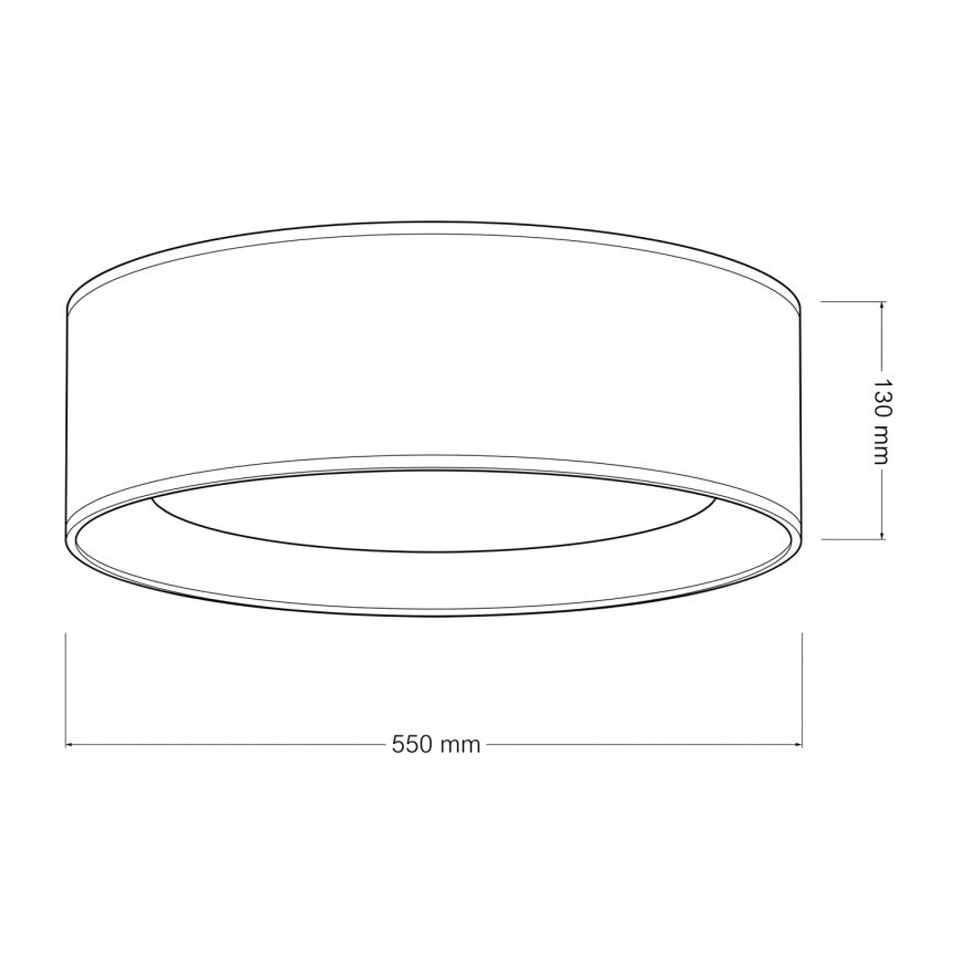 Brilagi - диммируемый потолочный светильник VELVET SMARTIX LED/36 Вт/230 В 3000–6000 К Ø 55 см синий/золотой Wi-Fi Tuya Beacon + пульт дистанционного управления