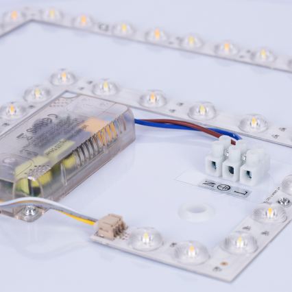 Brilagi - Диммируемый светодиодный потолочный светильник LUCIA LED, 60 Вт, 230 В, 3000–6500 К, диаметр 59 см, серый — с пультом дистанционного управления