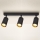 Brilagi - LED Диммируемый точечный светильник SELE 3xGU10/6,5W/230V 2700-6500K чёрный/золотой