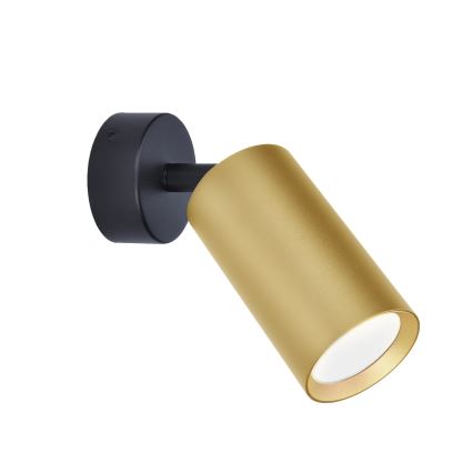 Brilagi - LED RGBW диммируемый точечный светильник SELE GOLDEN 1xGU10/4,8W/230V 3000K черный/золотой + пульт дистанционного управления