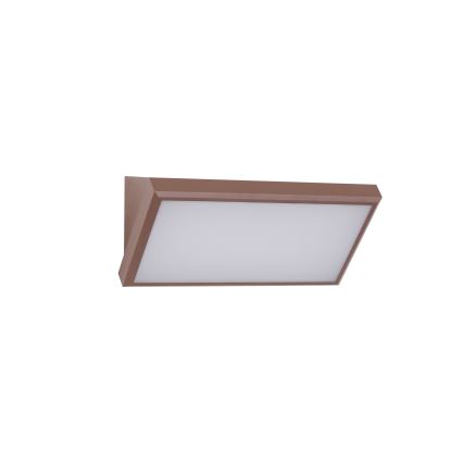 Brilagi - LED диммируемый уличный настенный светильник TRIANGLE 1xE27/6W/230V 2700-6500K IP65 коричневый